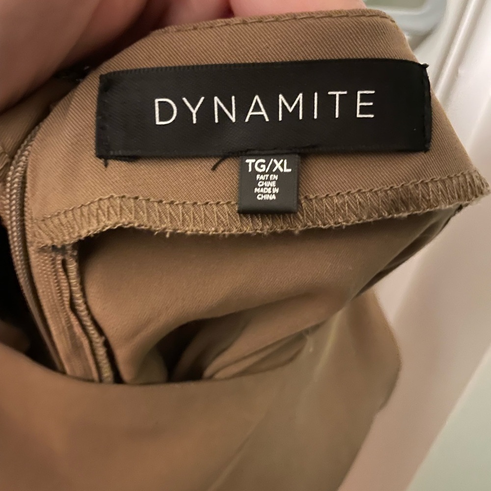 Dynamite Dakota Tie Back Jumpsuit XL - Picture 13 of 15